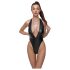 / Cottelli Party - Glänzender Neckholder-Body (Schwarz) - L