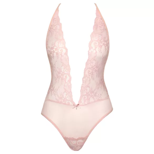 Kissable - Spitzenbody (rosa) - L/XL
