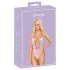 Kissable - Body mit Rosenspitze (Pink)
