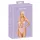 Kissable - Body mit Rosenspitze (Pink) - L/XL