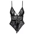 Kissable - Spitzebody (schwarz) - L/XL