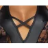 Cottelli Party - Blumenmuster-Body (schwarz) - M