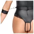 Cottelli Bondage - Offenherziger Body (schwarz) - M