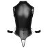 Cottelli Bondage - Verführerischer Ouvert-Body mit offenem Design (schwarz) - M