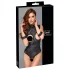 Cottelli Bondage - Offenherziger Body (schwarz) - L
