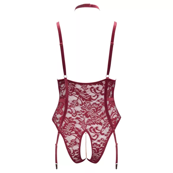 Cottelli Curves - Kettenglied-Spitzenbody (Rot)