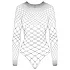 Cottelli - Strass-Body offen (schwarz) - S-L