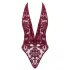 Noir Kink Royal - Transparenter Body (Rot) - L