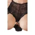 Abierta Fina - kühner Glanz - Minikleid (schwarz)