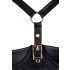 Abierta Fina - Satin-Glanz Hebe-Kleid (schwarz) - 80B/M