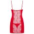 Obsessive Heartina - Nachthemd und String (Rot)