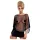 Obsessive Punker - transparente Minikleid und String (schwarz)