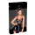 Noir - Lackkleid mit Netzdetail (Schwarz) - M