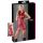 Cottelli Party - Glänzendes Minikleid ohne Ärmel mit Reißverschluss (Rot) - XL