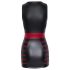 Cottelli Party - Eng anliegendes Streifenkleid (Schwarz-Rot)