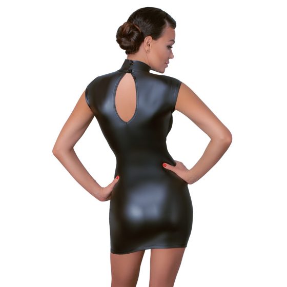 Cottelli - Glänzendes, körperbetontes Kleid (schwarz)