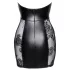 Noir - geschnürtes Minikleid (schwarz) - L