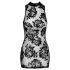 / Noir - Rosafarbenes, ärmelloses Minikleid (schwarz)