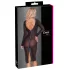 Cottelli Party - Transparenz-Kleid mit Reißverschluss (schwarz) - L