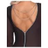 Cottelli Party - Transparenz-Kleid mit Reißverschluss (schwarz) - L