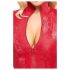 Cottelli - Schlangenhaut-Minidress (Rot)