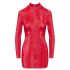 Cottelli - Schlangenhaut-Minidress (Rot) - L