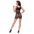 Cottelli - Transparenter Party-Set (Schwarz)