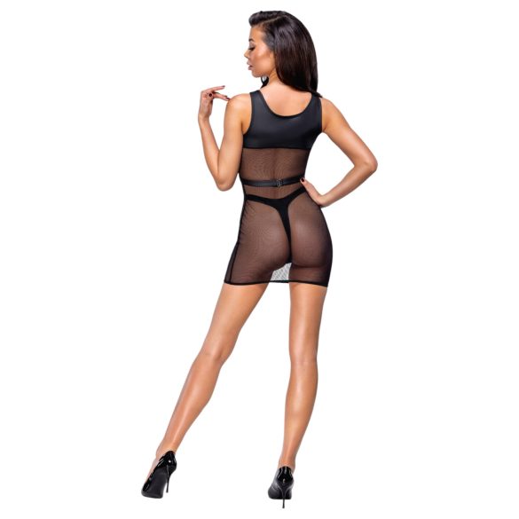 Cottelli - Transparenter Party-Set (Schwarz) - L