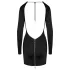Cottelli - Rückenfreies Minikleid (Schwarz) - M