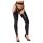 Noir - Glänzende Strumpfhose - Chaps (Schwarz)
