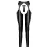 Cottelli - Offene Chaps-Hose und String-Set (schwarz) - M