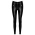 Noir - Glänzende Lange Hose (Schwarz)