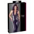 Cottelli Party - Glänzender Overall (schwarz) - M