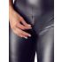 Cottelli Party - Glänzender Overall (schwarz) - L
