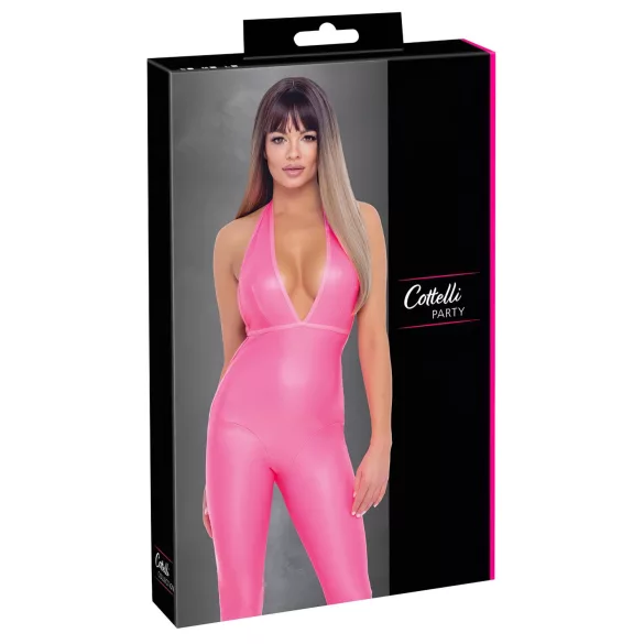 Cottelli Party - Overall mit tiefem Rückenausschnitt (pink) - L