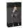 Noir - Schlangenhaut-Look, langer Overall (schwarz)