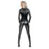 Noir - Langer Jumpsuit mit Schlangenledermuster (Schwarz) - M