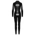 Noir - Langer Jumpsuit mit Schlangenledermuster (Schwarz) - M