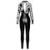 Noir - Overall mit Spitzentop (Schwarz) - M