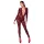 Noir Kink Royal - transparente Catsuit (Rot) - M