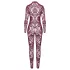 Noir Kink Royal - transparente Catsuit (Rot) - M