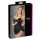 Cottelli - Luftiger, geraffter Babydoll (schwarz) - XXL