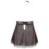 Cottelli Plus Size - Luftiges Spitzen-Babydoll (Schwarz) - 3XL