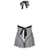 Kissable - Halsband-Spitze-Babydoll (schwarz) - L/XL