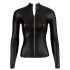 Cottelli - Glänzender Langarm-Body Damen (schwarz) - M