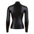 Cottelli - Glänzendes Langarm-Oberteil für Damen (Schwarz) - M