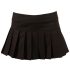 Cottelli - Gefalteter Minirock (schwarz) - M