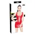 Black Level - Lack-Minidress mit Schnürung (Rot) - M