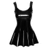 Noir - Rüschen-Minikleid (schwarz) - M