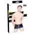 Black Level - Herren-Shorts mit Reißverschluss (schwarz) - M